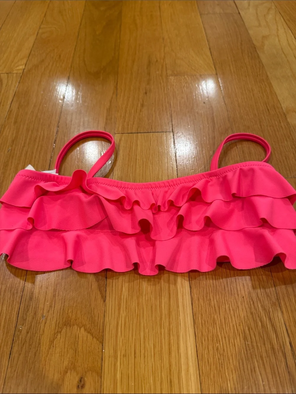 Crewcuts girls pink bikini size 10 .